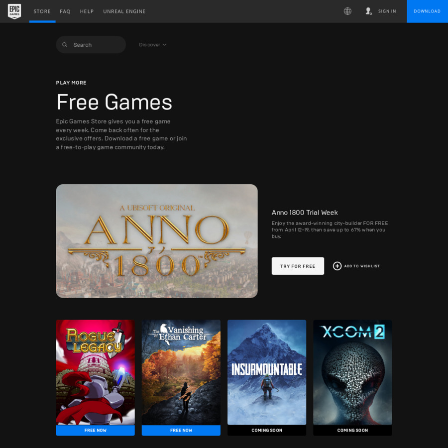Amnesia: Rebirth fica hoje gratuito na Epic Games Store