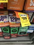 $149 amaysim Pre-Paid SIM Starter Pack for $119 @ Woolworths