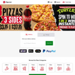 [Hack] "Spin to Win" Freebie Voucher Redeemable Multiple Times ($5 Minimum Order Required to Obtain Voucher) @ Pizza Hut