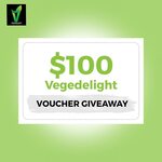 Win a $100 Voucher from Vege Delight Bella Vista (NSW)