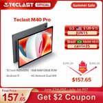 Teclast M40 Pro Tablet (10.1" FHD, Android 11, 6GB/128GB, 4G LTE) US$153.50 (~A$223.76) Delivered @ Teclast Official AliExpress