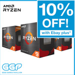 [eBay Plus] AMD Ryzen 5 5600G CPU $249.30, AMD Ryzen 7 5800X $439.20 Delivered @ gg.tech365 eBay