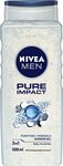 [Prime] NIVEA Mens Pure Impact 3-in-1 Shower Gel (500ml), $2.99 ($2.69 S&S) Delivered @ Amazon AU