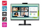 Samsung 24" S4 Full HD IPS Freesync Monitor with Webcam (LS24A400VEEXXY) $239 + Delivery ($229 Delivered w/Kogan First) @ Kogan