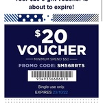 $20 off (Minimum $50 Spend) @ Spotlight (Free VIP Membership Required)