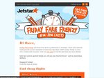 Jetstar Friday Fare Frenzy Sale Fares from $19!