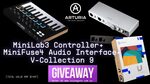 Win a Arturia MiniLab3 Controller, MiniFuse4 Audio Interface and V-Collection 9 Software Bundle from Arturia