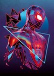 Win a Displate Miles Morales Metal Poster from Geek Vibes News