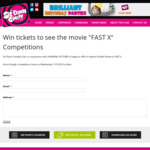 [QLD] Win Tickets to See The Movie "FAST X" from Sit down Comedy Club