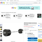[eBay Plus] 88kg Barbell Weight Set Plates - $151.01 Delivered @ OzPlaza eBay