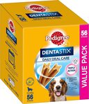 Pedigree Dentastix, Dog Dental Treat, Medium Dog, 56 sticks $29 ($26.10 S&S) + Delivery ($0 with Prime/ $39 Spend) @ Amazon AU