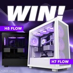 Win a NZXT H5 or H7 RGB Flow Case Worth $169/$229 from PC Case Gear