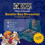 Win a One Piece: Pillars of Strength Booster Box from Drip for Days