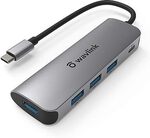 WAVLINK USB-C Hub with 65W Charging Port, 4x USB-A $11.99 + Delivery ($0 with Prime/ $39 Spend) @ Magic Digital-AU via Amazon AU