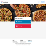 60% off Premium, 50% off Traditional, 40% off Value & Value Max Pizzas (Delivery Only) | 3 Sides from $10 @ Domino's