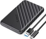 ORICO 2.5 Inch USB C Hard Drive Enclosure USB 3.1 Gen 2 to SATA III $8.32 + Delivery ($0 with Prime) @ ORICO GOAT via Amazon AU