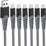 iPhone Lightning Charger Cable 6-Pack 3.3ft (1m) MFi Certified $13.79 + Delivery ($0 with Prime/ $39 Spend) @ Arshcea Amazon AU