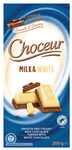 Choceur 200g Chocolate Blocks - Milk & White, Coffee & Cream or White $2.99 (Was $3.49) @ ALDI
