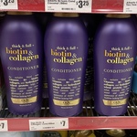 OGX Biotin and Collagen Conditioner 750ml $7 (Normally $22.69) @ The Reject Shop
