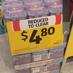 [QLD] Red Bull Sugar Free Acai - (4 Pack) $4.80 @ Coles (Dolphins/Newport)