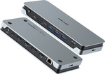 VOLANS VL-UCDLMD Aluminum 14in1 Quadruple 4K Display Multi USB-C Docking Station $299 Delivered (Was $399) @ Jiau27 via eBay AU