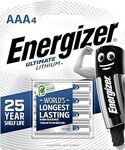 Energizer Ultimate Lithium AAA Batteries 4 Pack $10 + Delivery ($0 with Prime/ $59 Spend) @ Amazon AU
