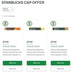 2 Sleeves of Starbucks by Nespresso Coffee Pods for $11.80 ($0.59 per pod) @ Woolworths