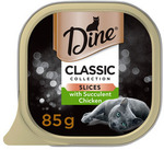 ½ Price Dine Classic Cat Food (Assorted Varieties) 7x 85g $4.50 ($0.64ea) @ Coles