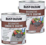 Rust-Oleum Decorative Concrete Coating 3.78 Litres $49 (RRP $106) Delivered / 2 Tins $79 Delivered @ South East Clearance