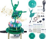 LED Rotating Ballerina Music Box Soldering Kit US$9.50 (~A$14.32) + US$3 (~A$4.52) Shipping ($0 with US$20 Order) @ ICStation
