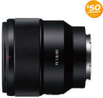 Sony FE 85mm F1.8 Prime Lens $536 ($486 after Cashback from Sony) + Delivery @ Georges Cameras