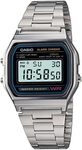 Casio A158WA-1 Unisex Watch with Stainless Steel Band $33 + Delivery ($0 with Prime/ $59 Spend) @ Monster Trading Amazon AU