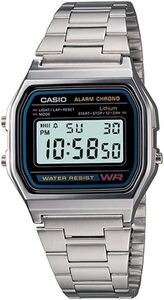 Casio A158WA-1 Unisex Watch with Stainless Steel Band $34 + Delivery ($0 with Prime/ $59 Spend) @ Monster Trading Amazon AU