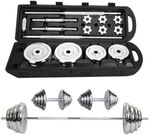 [NSW] 50% off Dumbbell & Barbell Set: 20kg $39.50, 50kg $99.50 & More (Pickup at Matraville Only) @ Big Discount Outlet eBay