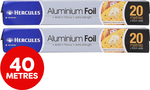 2 x Hercules Extra Strength Aluminium Foil 20m $4.20 + Shipping ($0 with OnePass) @ Catch