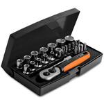 Bahco SL25BL 25pce 1/4" Drive Black Limited Edition Ratchet and Socket Set $19 + Delivery ($0 C&C/ $99 Order) @ Sydney Tools