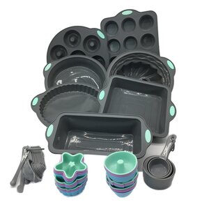 To Encounter 31Pce Silicone Non-Stick Baking Set Blue or Grey $49.99 Delivered (RRP $105) @ Vinnies Victoria