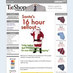 TieShop.com.au Santa's 16 Hour Sellout! Order by 4pm 20/12/12 for Next Day Shipping