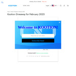 Win $1,000 Amazon Gift Card from KOOTION