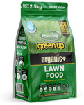 Brunnings Green Up Organic+ Lawn Food 2.5kg  $7 (Was $14) @ Coles