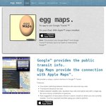 EggMaps for iPad, iTunes' #2 Nav App (with Google Maps), Free This Week
