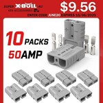X-BULL 10pcs Anderson Style Plug Connectors 50Amp 12-24V 6AWG Power Tool DC $9.56 Delivered @ superxbull-au eBay
