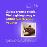Win a $1,000 Bed Threads Voucher from The Daily Australia + Bed Threads