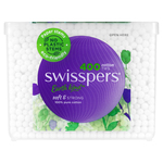 Swisspers Cotton Tips Paper Stems 400-Pack $3.39 + $9.95 Delivery ($0 C&C/ in-Store/ OnePass/ $50 Member Order) @ Priceline