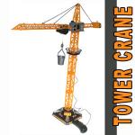 Construction Tower Crane Wired Control Toy Play Set for AU$19.90