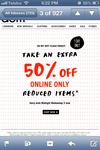 50% off Already Reduced DOTTI Items, Online Only ($50 for Free Shipping)