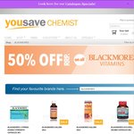 50% off RRP on Blackmores (Vitamins and Dietary Supplements)