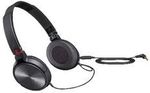 Officeworks - Pioneer SE-NC21M on-Ear Noise-Cancelling Headphones $49.99