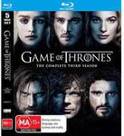 Game of Thrones Season 3 $38 Blu-Ray @ BigW