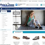 15% off at Pete's Shoes Online